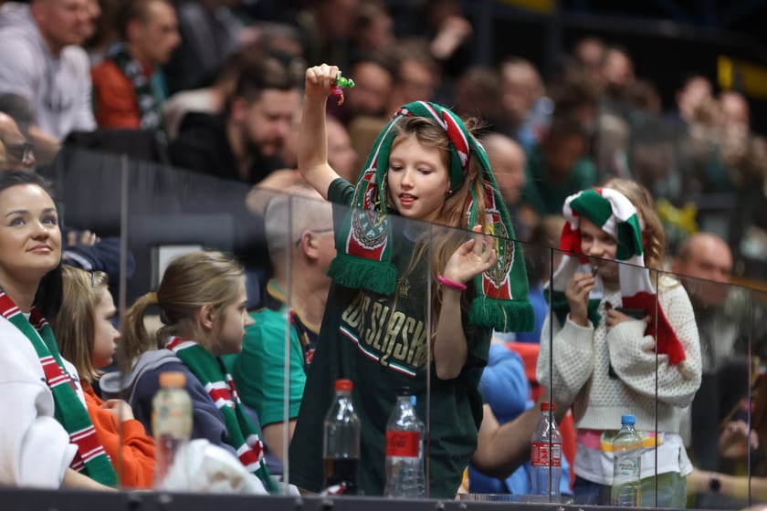 Śląsk Wrocław - Trefl Sopot, 23 grudnia 2023 r. - zdjęcia kibiców