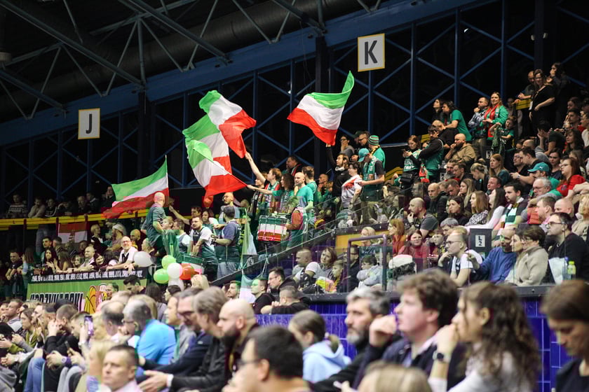 Koszykówka WKS Śląsk Wrocław - MKS Dąbrowa Górnicza. 7 stycznia 2024 Hala Orbita. Zdjęcia