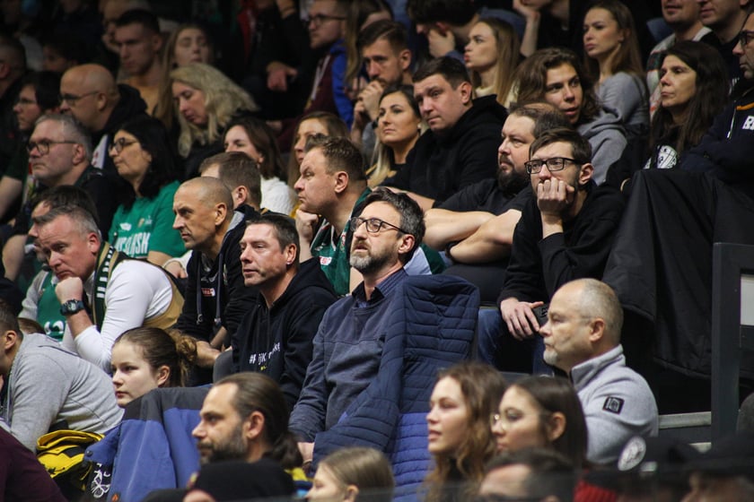 Koszykówka WKS Śląsk Wrocław - MKS Dąbrowa Górnicza. 7 stycznia 2024 Hala Orbita. Zdjęcia