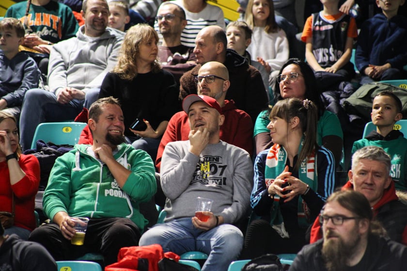 Koszykówka WKS Śląsk Wrocław - MKS Dąbrowa Górnicza. 7 stycznia 2024 Hala Orbita. Zdjęcia