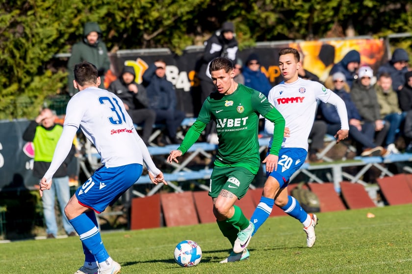 Sparing Śląska Wrocław z Hajdukiem Split