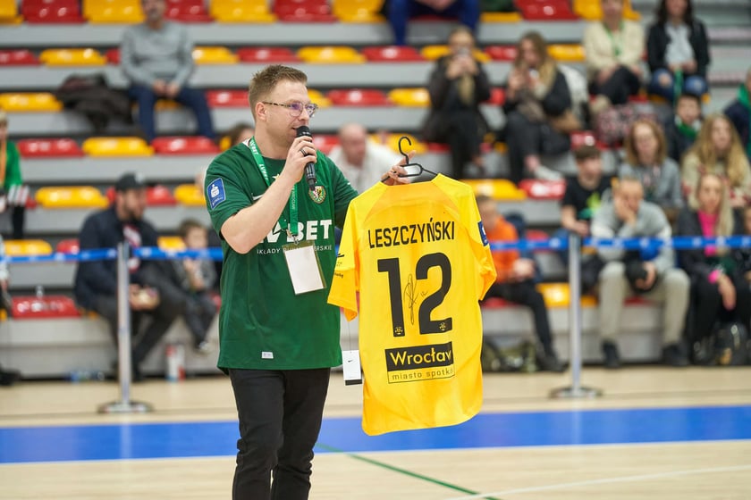 Charytatywny turniej piłkarski Tokar Cup, luty 2024, hala AWF Wrocław