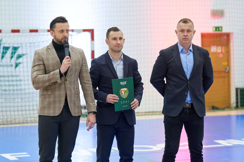 Charytatywny turniej piłkarski Tokar Cup, luty 2024, hala AWF Wrocław