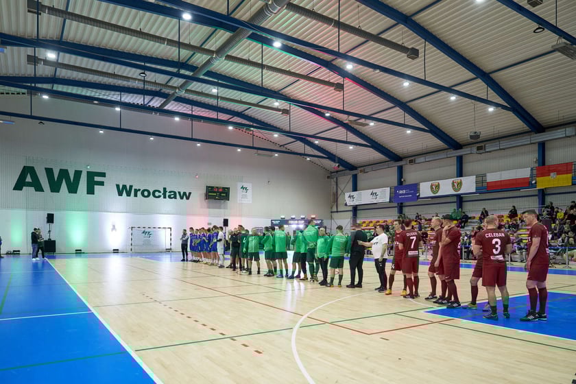 Charytatywny turniej piłkarski Tokar Cup, luty 2024, hala AWF Wrocław