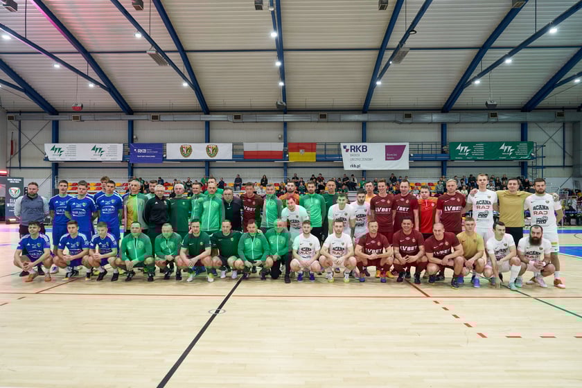Charytatywny turniej piłkarski Tokar Cup, luty 2024, hala AWF Wrocław