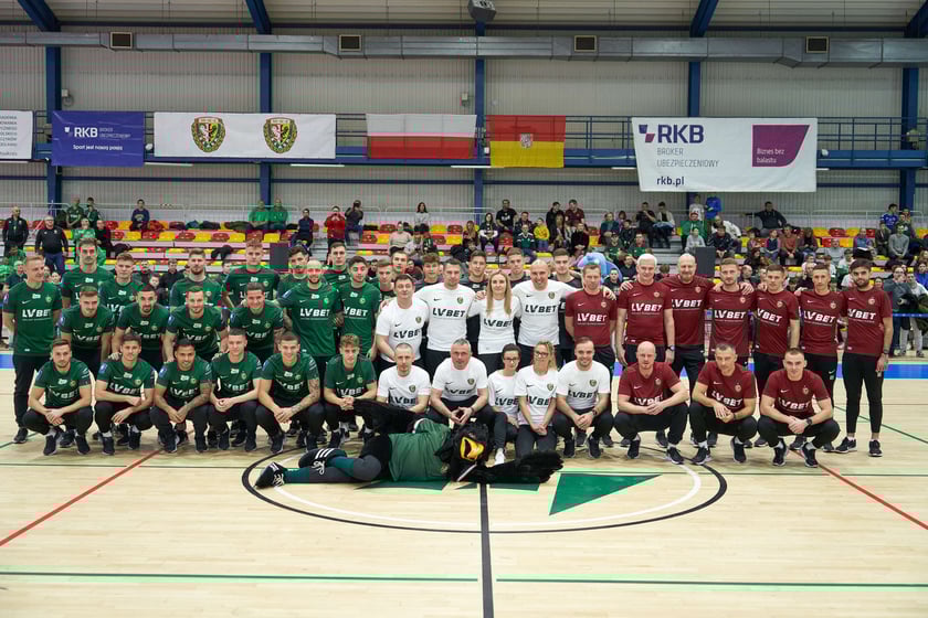 Charytatywny turniej piłkarski Tokar Cup, luty 2024, hala AWF Wrocław