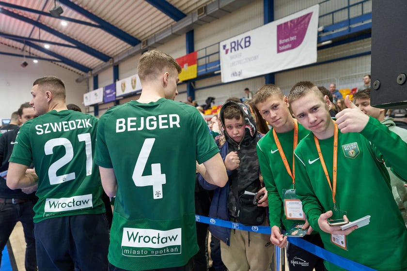 Charytatywny turniej piłkarski Tokar Cup, luty 2024, hala AWF Wrocław