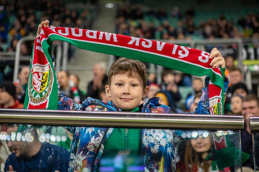 Zdjęcia kibiców z meczu Śląsk Wrocław - Stal Mielec