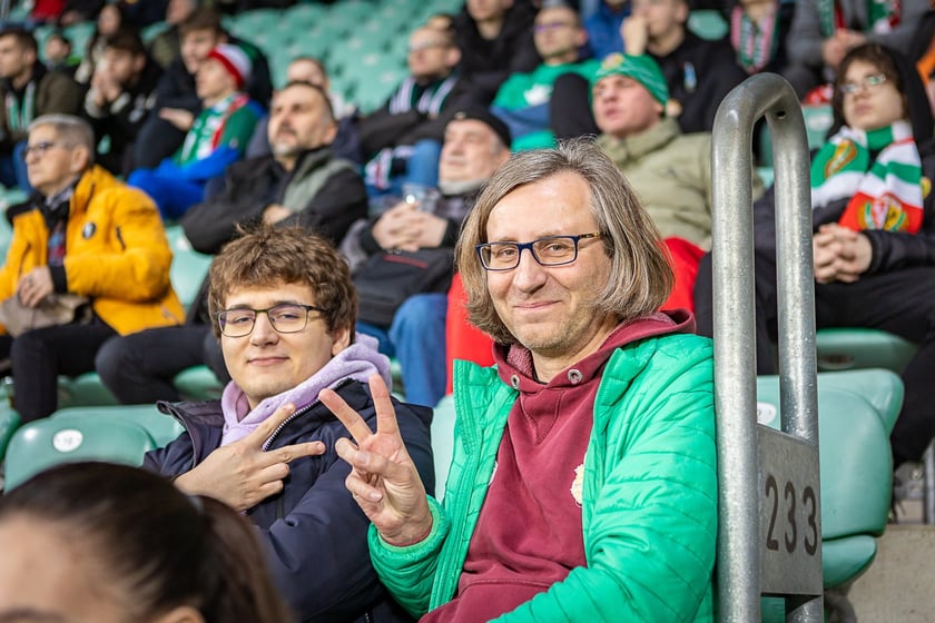 Zdjęcia kibiców z meczu Śląsk Wrocław - Stal Mielec