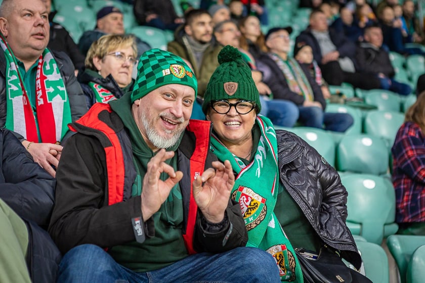 Zdjęcia kibiców z meczu Śląsk Wrocław - Stal Mielec