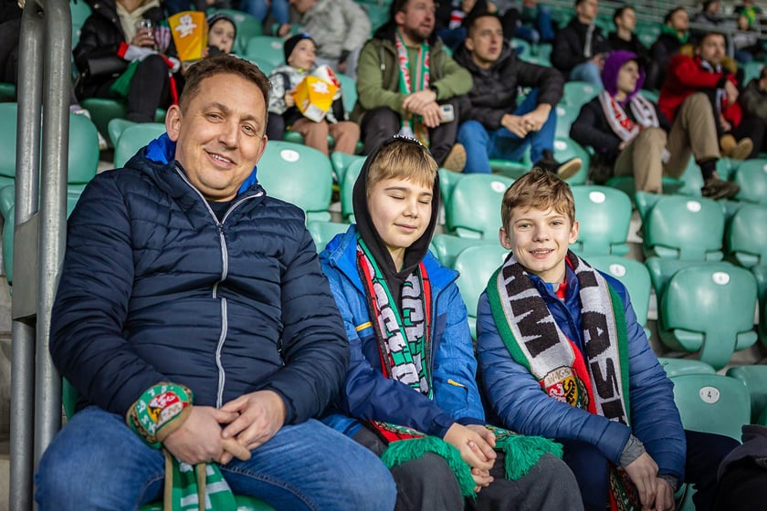 Zdjęcia kibiców z meczu Śląsk Wrocław - Stal Mielec
