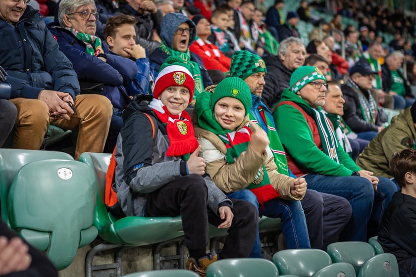 Zdjęcia kibiców z meczu Śląsk Wrocław - Stal Mielec