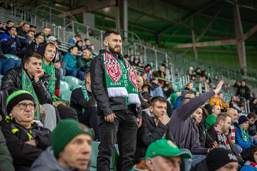 Zdjęcia kibiców z meczu Śląsk Wrocław - Stal Mielec