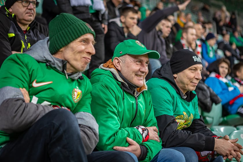 Zdjęcia kibiców z meczu Śląsk Wrocław - Stal Mielec