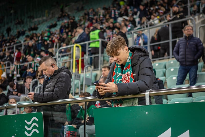 Zdjęcia kibiców z meczu Śląsk Wrocław - Stal Mielec