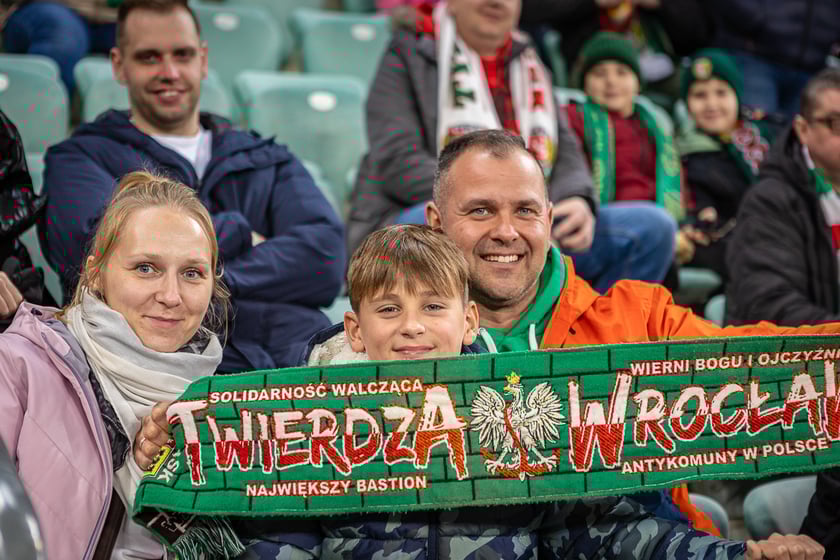 Zdjęcia kibiców z meczu Śląsk Wrocław - Stal Mielec