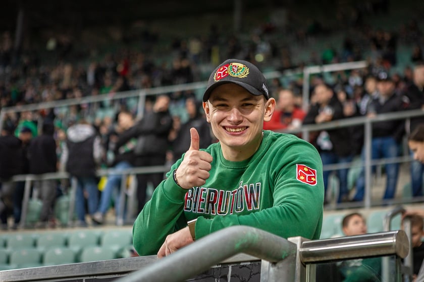 Zdjęcia kibiców z meczu Śląsk Wrocław - Stal Mielec