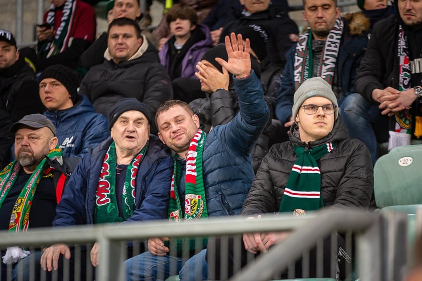 Zdjęcia kibiców z meczu Śląsk Wrocław - Stal Mielec