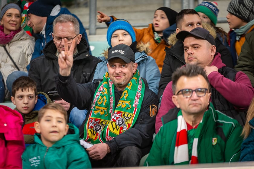 Zdjęcia kibiców z meczu Śląsk Wrocław - Stal Mielec