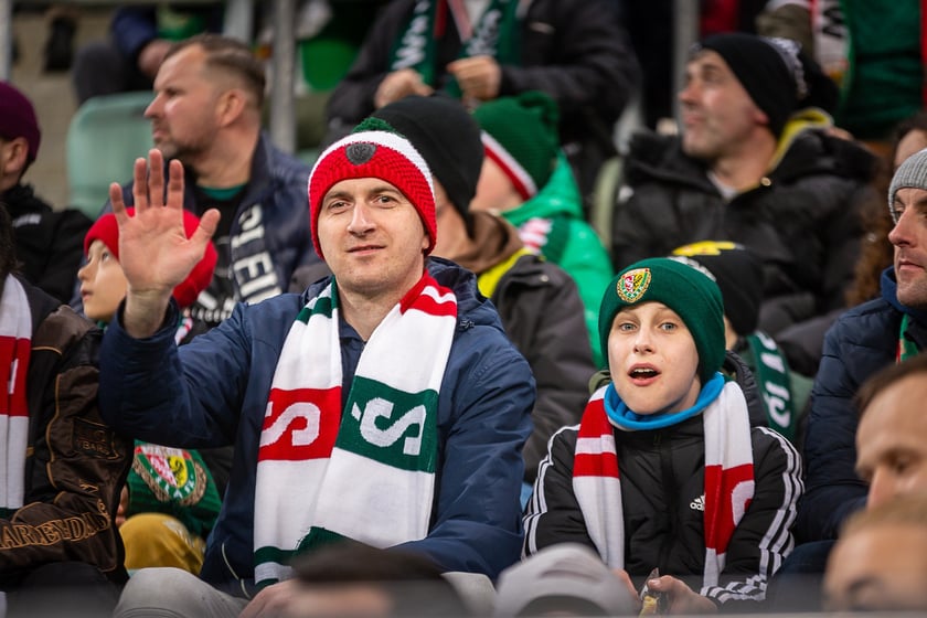 Zdjęcia kibiców z meczu Śląsk Wrocław - Stal Mielec