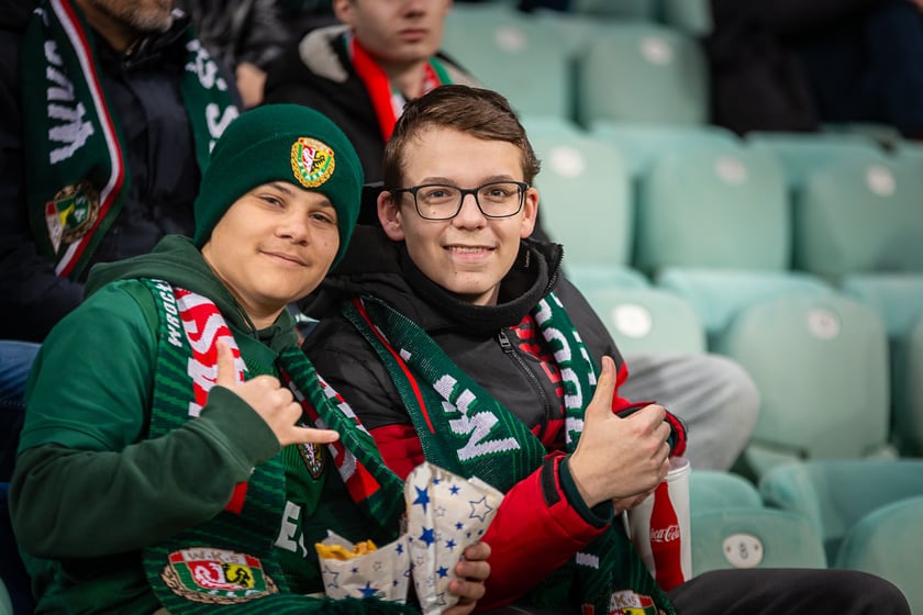 Zdjęcia kibiców z meczu Śląsk Wrocław - Stal Mielec
