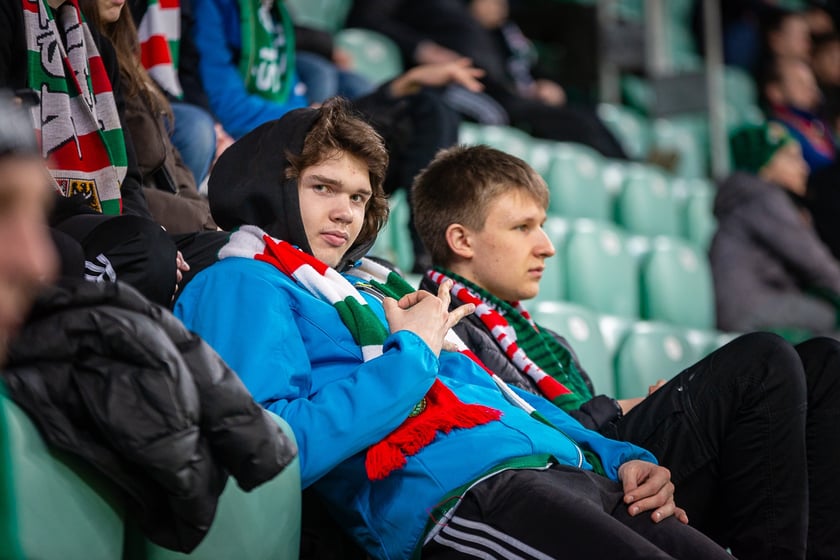 Zdjęcia kibiców z meczu Śląsk Wrocław - Stal Mielec