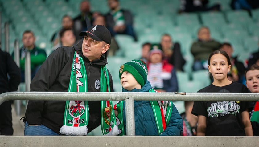 Zdjęcia kibiców z meczu Śląsk Wrocław - Stal Mielec