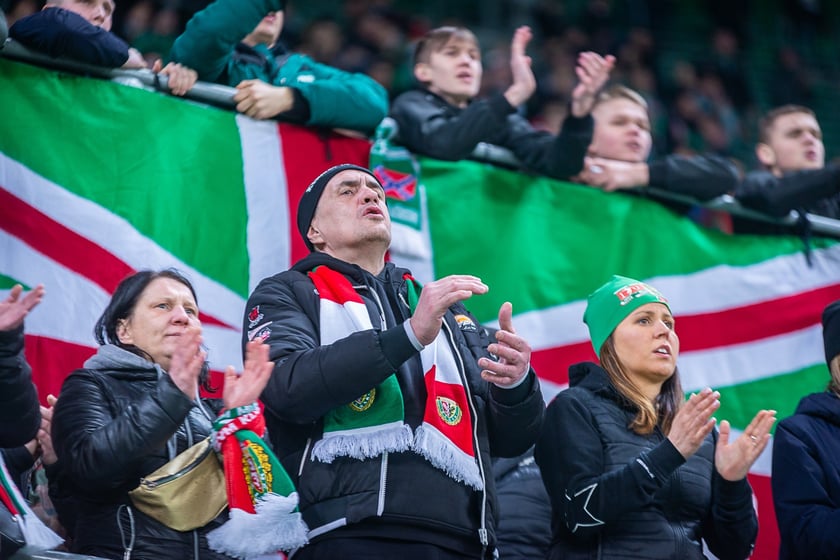 Zdjęcia kibiców z meczu Śląsk Wrocław - Stal Mielec