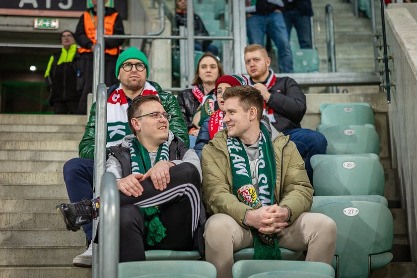 Zdjęcia kibiców z meczu Śląsk Wrocław - Stal Mielec