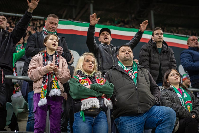 Zdjęcia kibiców z meczu Śląsk Wrocław - Stal Mielec