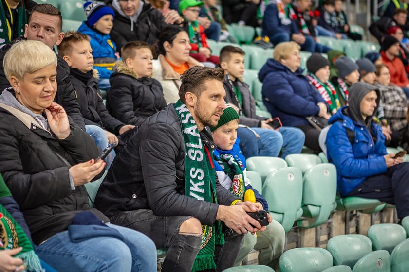 Zdjęcia kibiców z meczu Śląsk Wrocław - Stal Mielec