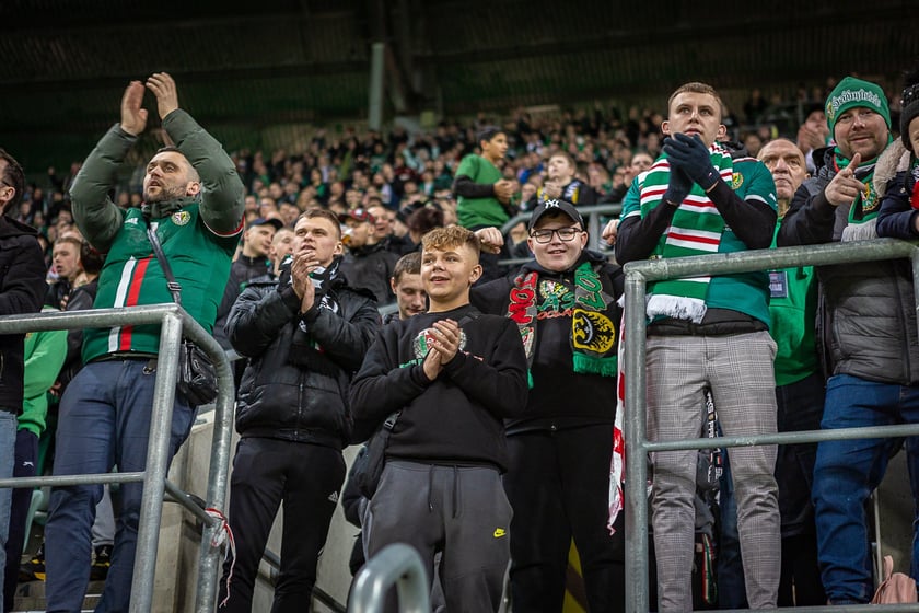 Zdjęcia kibiców z meczu Śląsk Wrocław - Stal Mielec