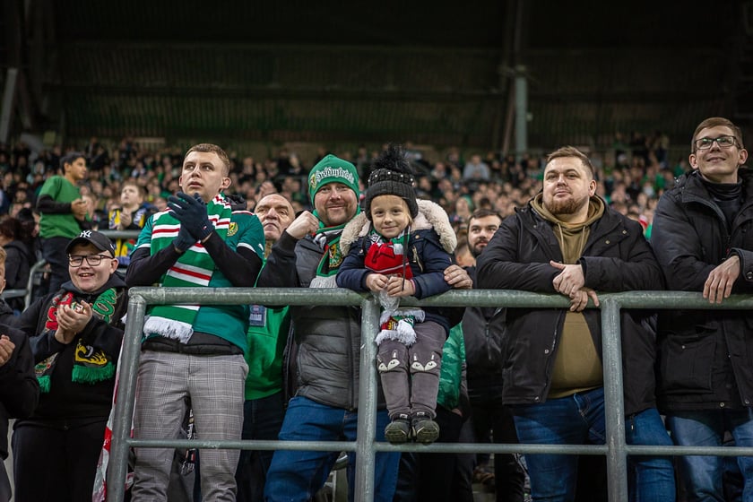 Zdjęcia kibiców z meczu Śląsk Wrocław - Stal Mielec