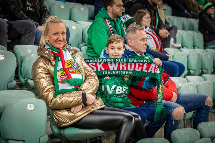 Zdjęcia kibiców z meczu Śląsk Wrocław - Stal Mielec