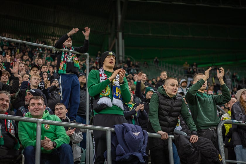 Zdjęcia kibiców z meczu Śląsk Wrocław - Stal Mielec