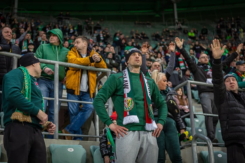 Zdjęcia kibiców z meczu Śląsk Wrocław - Stal Mielec