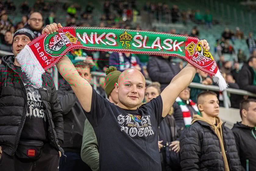 Zdjęcia kibiców z meczu Śląsk Wrocław - Stal Mielec