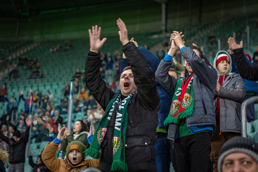 Zdjęcia kibiców z meczu Śląsk Wrocław - Stal Mielec