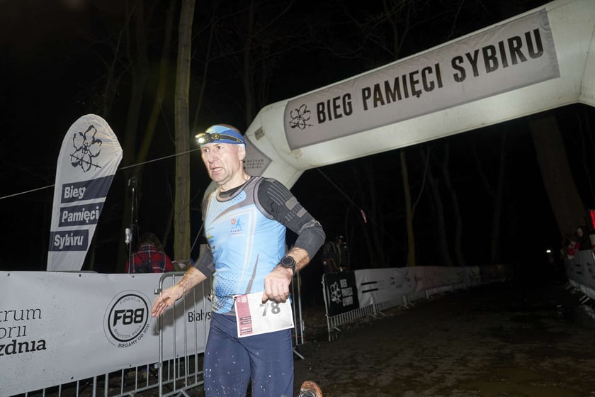 Bieg Pamięci Sybiru 2024 w Lesie Osobowickim