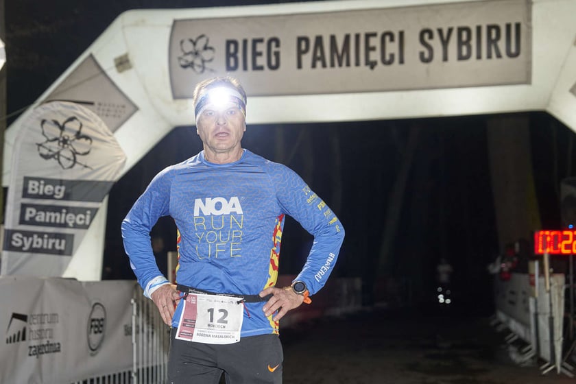 Bieg Pamięci Sybiru 2024 w Lesie Osobowickim