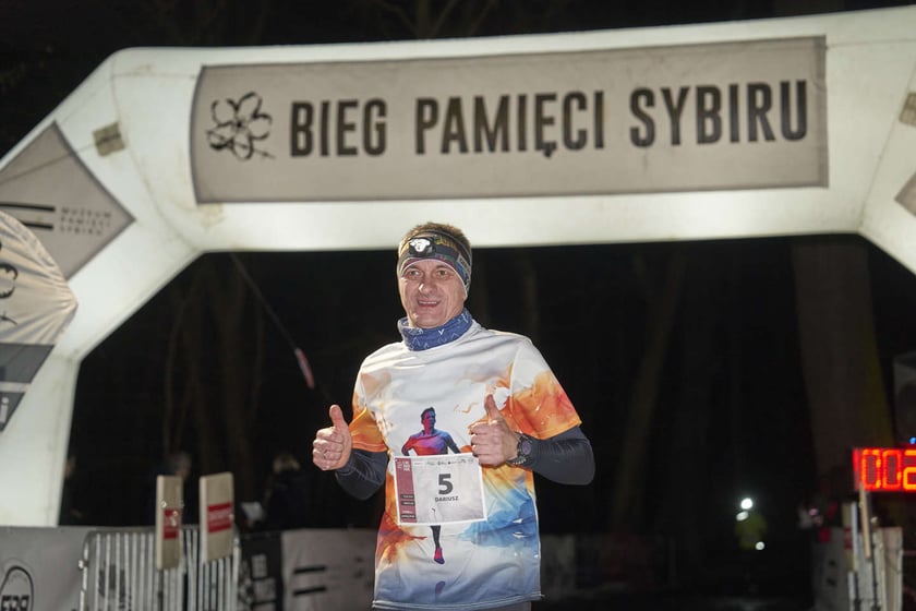 Bieg Pamięci Sybiru 2024 w Lesie Osobowickim