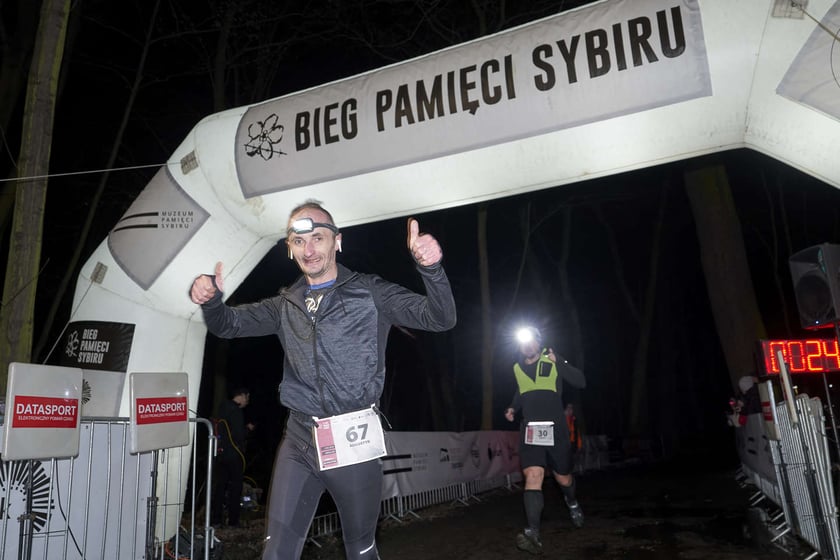 Bieg Pamięci Sybiru 2024 w Lesie Osobowickim