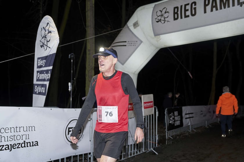 Bieg Pamięci Sybiru 2024 w Lesie Osobowickim