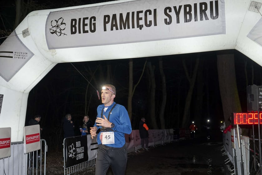 Bieg Pamięci Sybiru 2024 w Lesie Osobowickim
