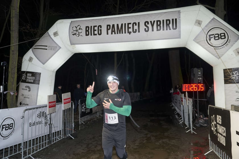 Bieg Pamięci Sybiru 2024 w Lesie Osobowickim