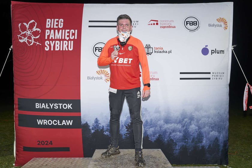 Bieg Pamięci Sybiru 2024 w Lesie Osobowickim