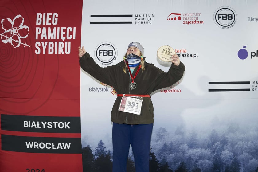Bieg Pamięci Sybiru 2024 w Lesie Osobowickim