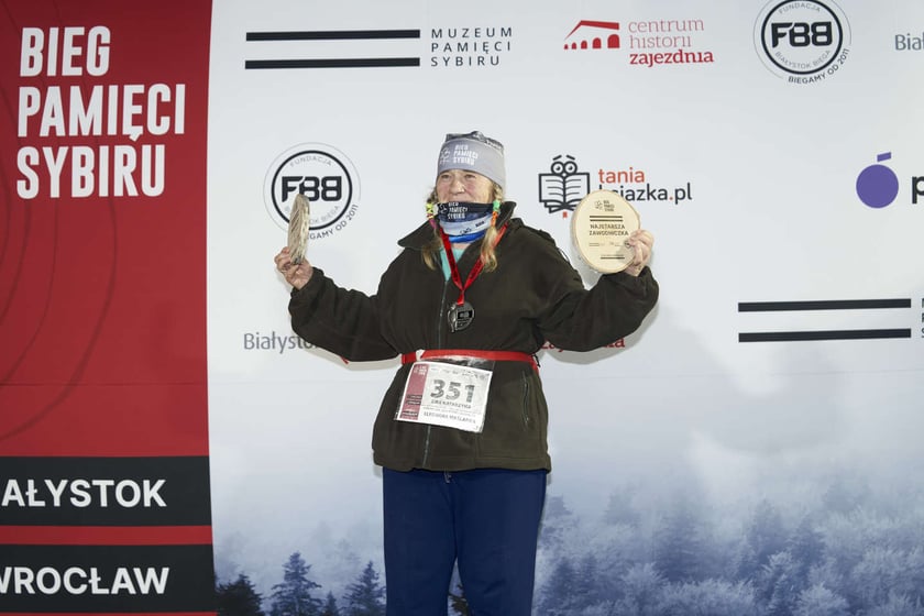 Bieg Pamięci Sybiru 2024 w Lesie Osobowickim