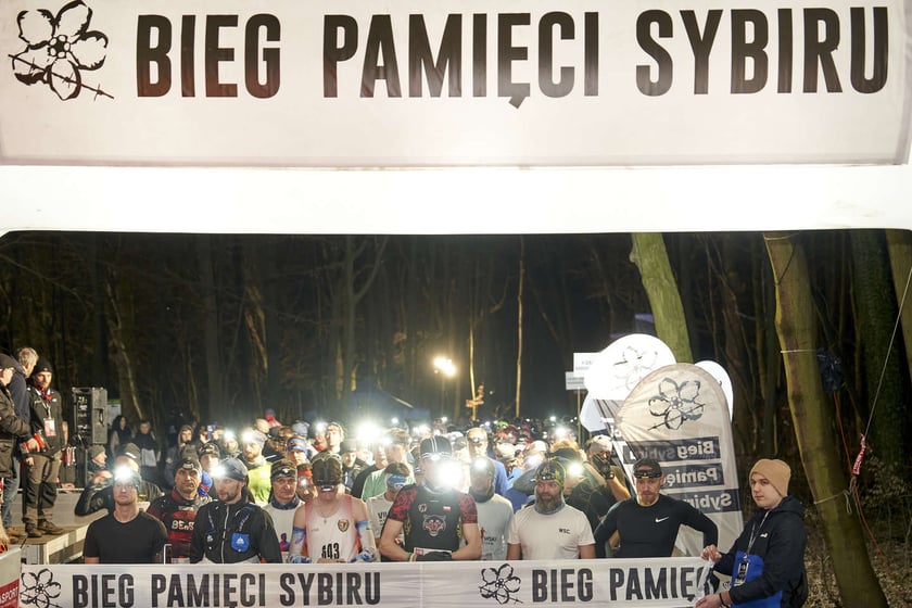 Bieg Pamięci Sybiru 2024 w Lesie Osobowickim