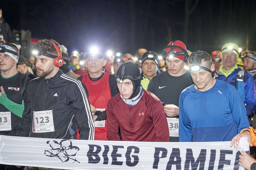 Bieg Pamięci Sybiru 2024 w Lesie Osobowickim